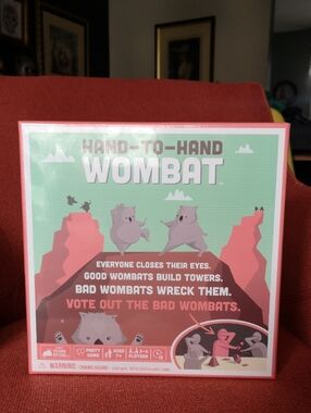 New And Sealed Hand-to-Hand Wombat Family Game By Makers of Exploding Kittens